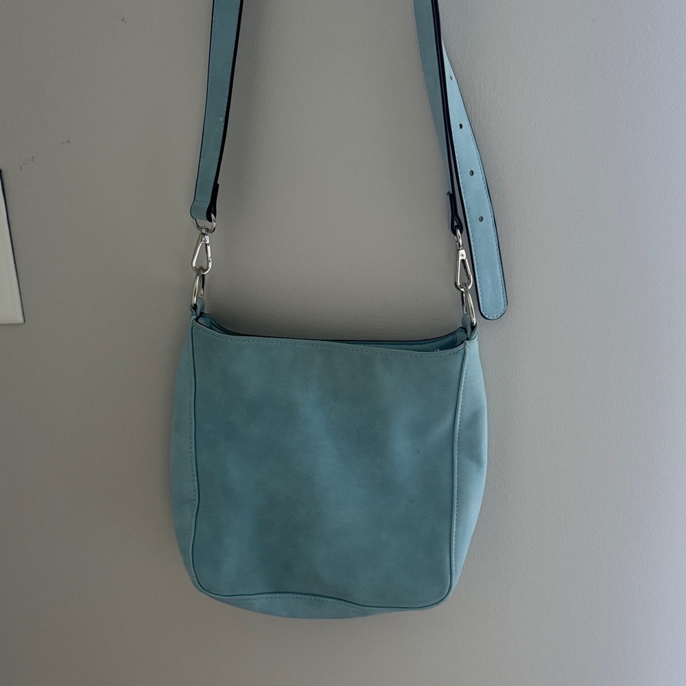 Light Blue Crossbody Shoulder Bag
